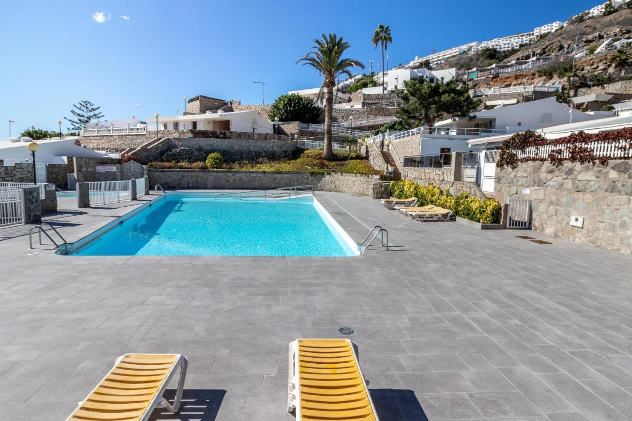Vila Flatguest Orinoco + Pool + Terrace + Garden Mogán Exteriér fotografie