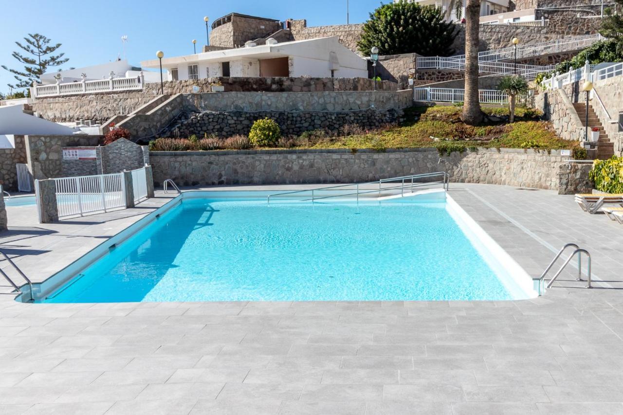 Vila Flatguest Orinoco + Pool + Terrace + Garden Mogán Exteriér fotografie